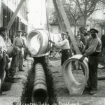 Jaume Casadevall (first on the left), manager at Brias building company