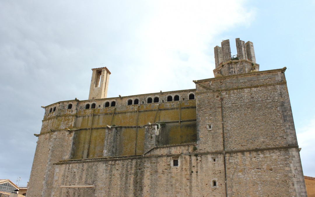 El campanar vell de Palafrugell, restaurat